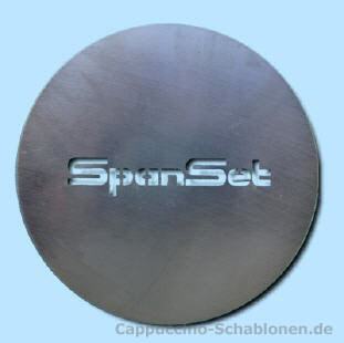 Cappuccino Schablone "SpanSet"