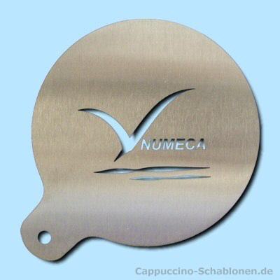 Cappuccino Schablone "Numeca"