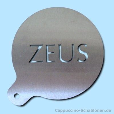 Cappuccino Schablone "ZEUS"