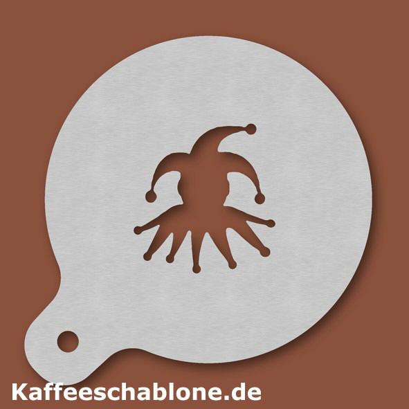 Kaffeeschablone Till Eulenspiegel aus Edelstahl