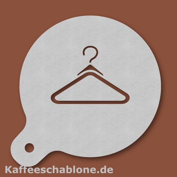 Kaffeeschablone Kleiderbügel aus Edelstahl