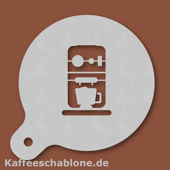 Kaffeeschablone Espressomaschine aus Edelstahl
