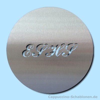 Kaffeeschablone "ESHS"