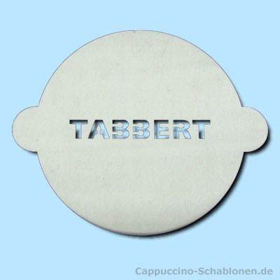 Schablone Sonderanfertigung "Tabbert"